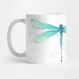 blue dragonfly Mug